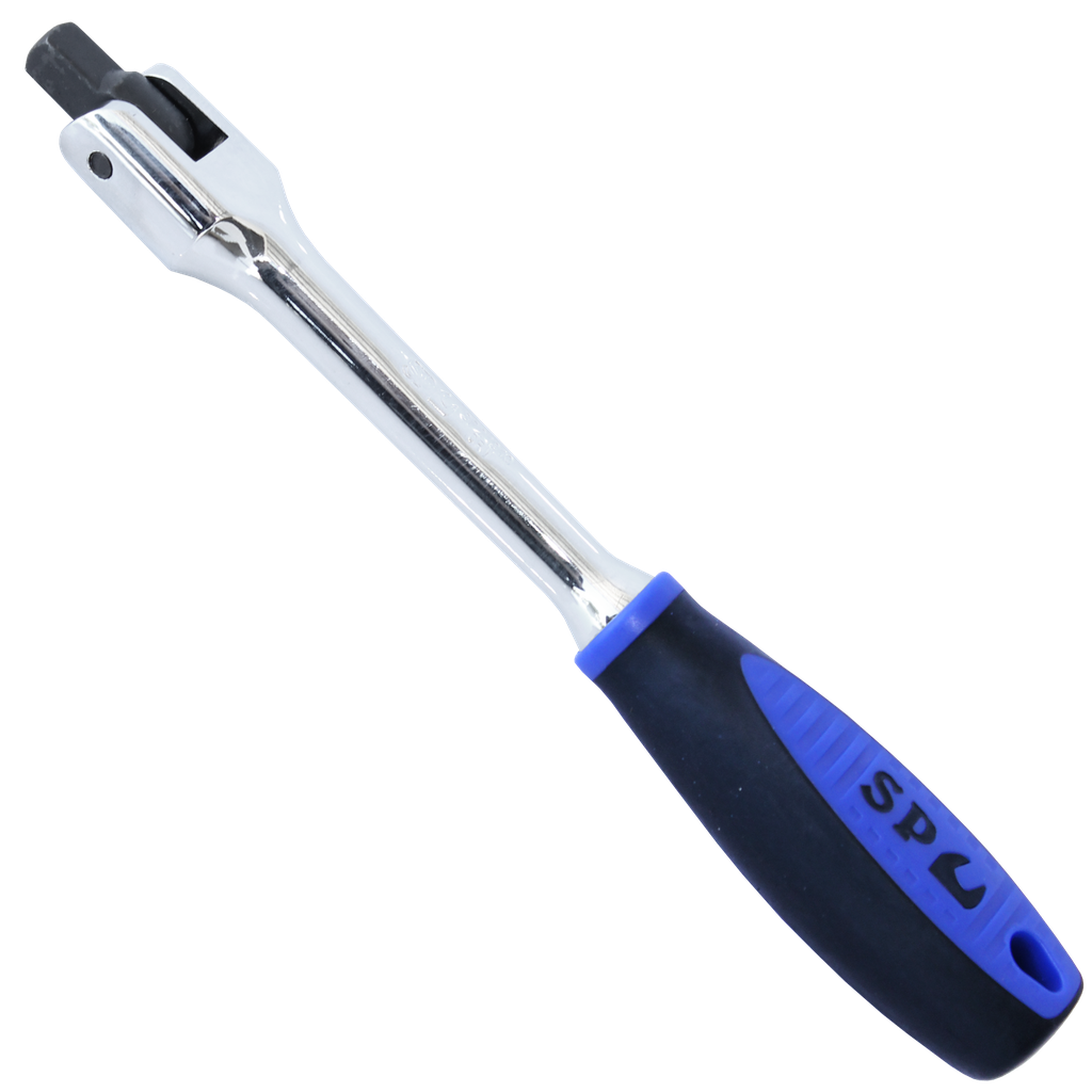 SOCKET ACCESSORIES - 1/4"DR FLEX HANDLE SOFT GRIP 150MM