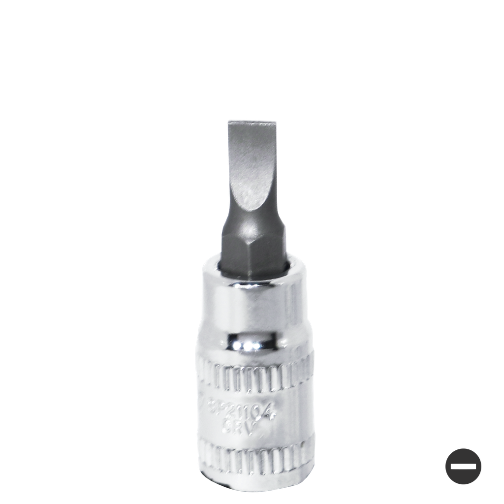 SOCKET - 1/4"DR BIT SL6