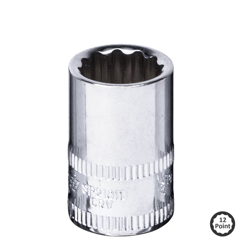SOCKET - 1/4"DR STANDARD 12PT SAE 11/32"