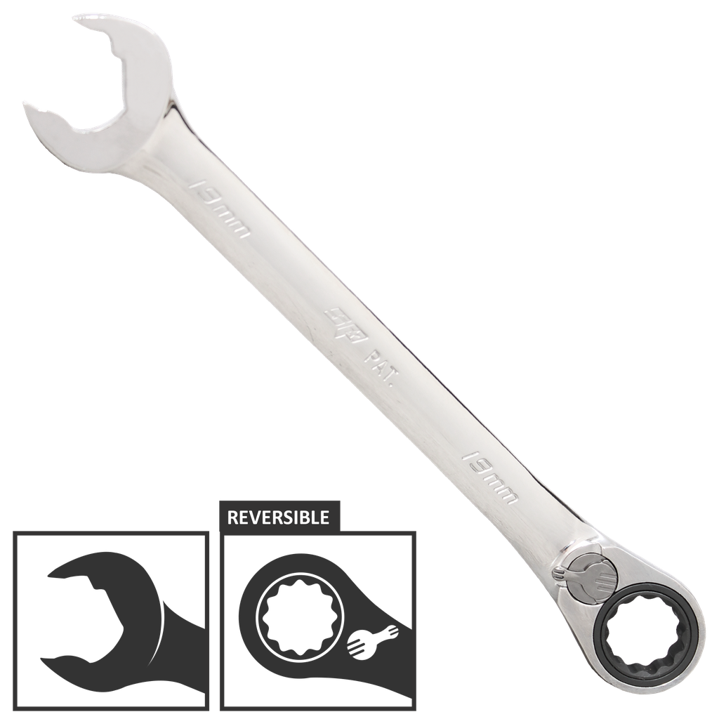 [SP17717] SPANNER ROE SPEEDDRIVE REVERSIBLE GEARDRIVE METRIC 17MM