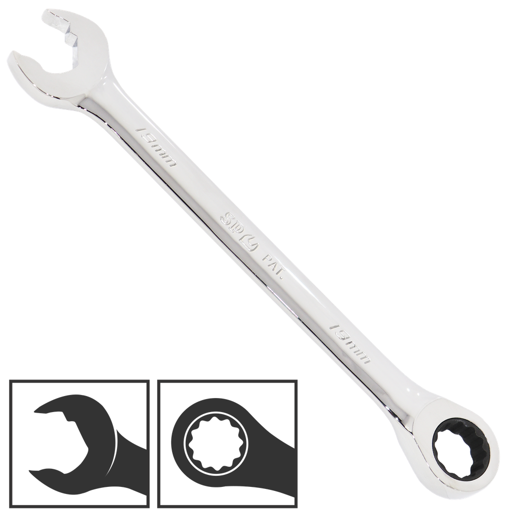 SPANNER ROE SPEEDDRIVE GEARDRIVE METRIC 17MM