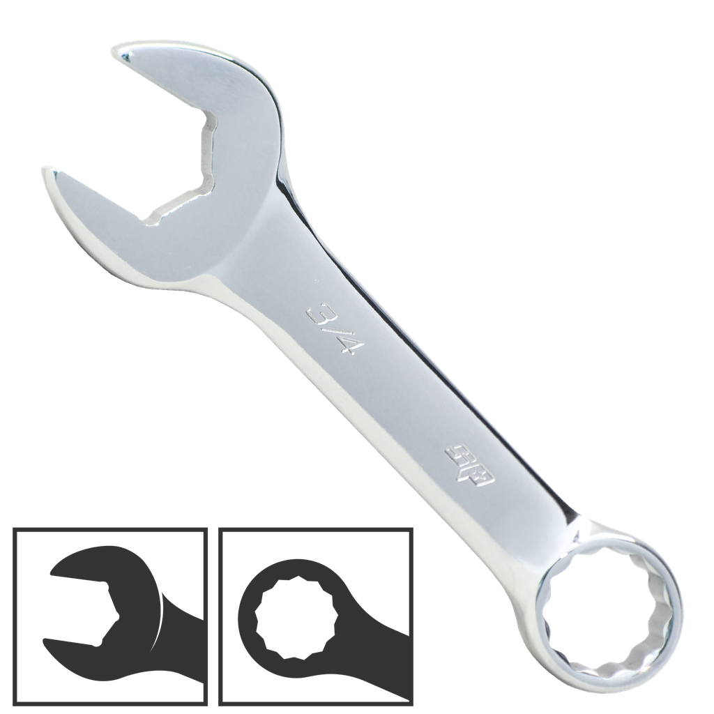 SPANNER ROE STUBBY SAE 5/8"