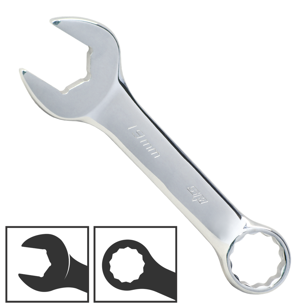 SPANNER ROE STUBBY METRIC 15MM