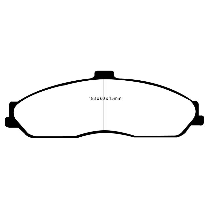 [EBCDP51162NDX] EBC Brakes Bluestuff NDX Brake Pads