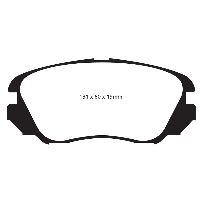 EBC Brakes Yellowstuff Performance Brake Pads