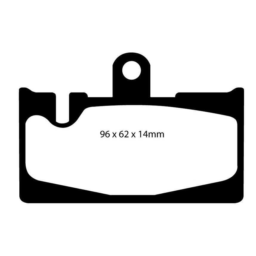 [EBCDP31397C] EBC Brakes Redstuff Performance Brake Pads