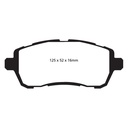 EBC Brakes Yellowstuff Performance Brake Pads