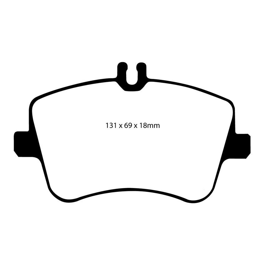 [EBCDP41365R] EBC Brakes Yellowstuff Performance Brake Pads