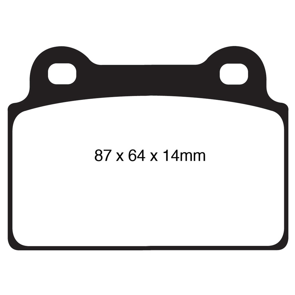[EBCDP41985R] EBC Brakes Yellowstuff Performance Brake Pads