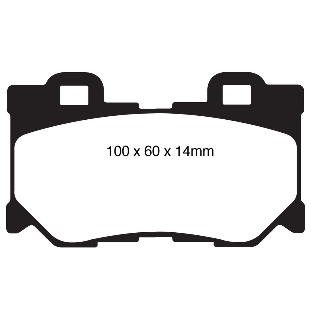 EBC Brakes Yellowstuff Performance Brake Pads