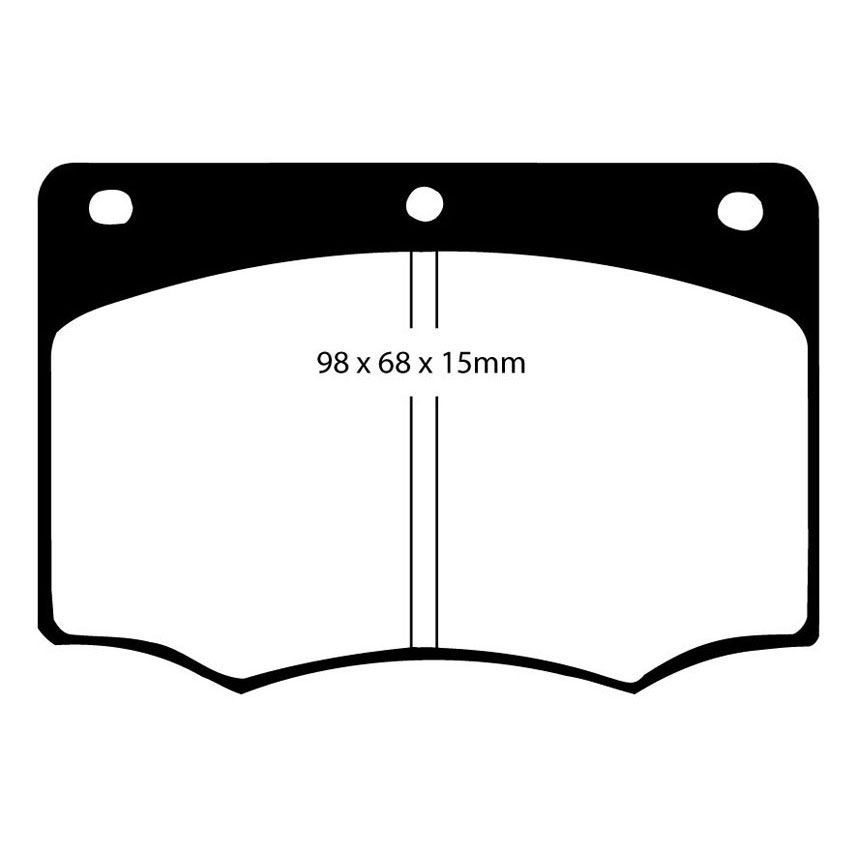 EBC Brakes Redstuff Performance Brake Pads