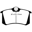 EBC Brakes Redstuff Performance Brake Pads