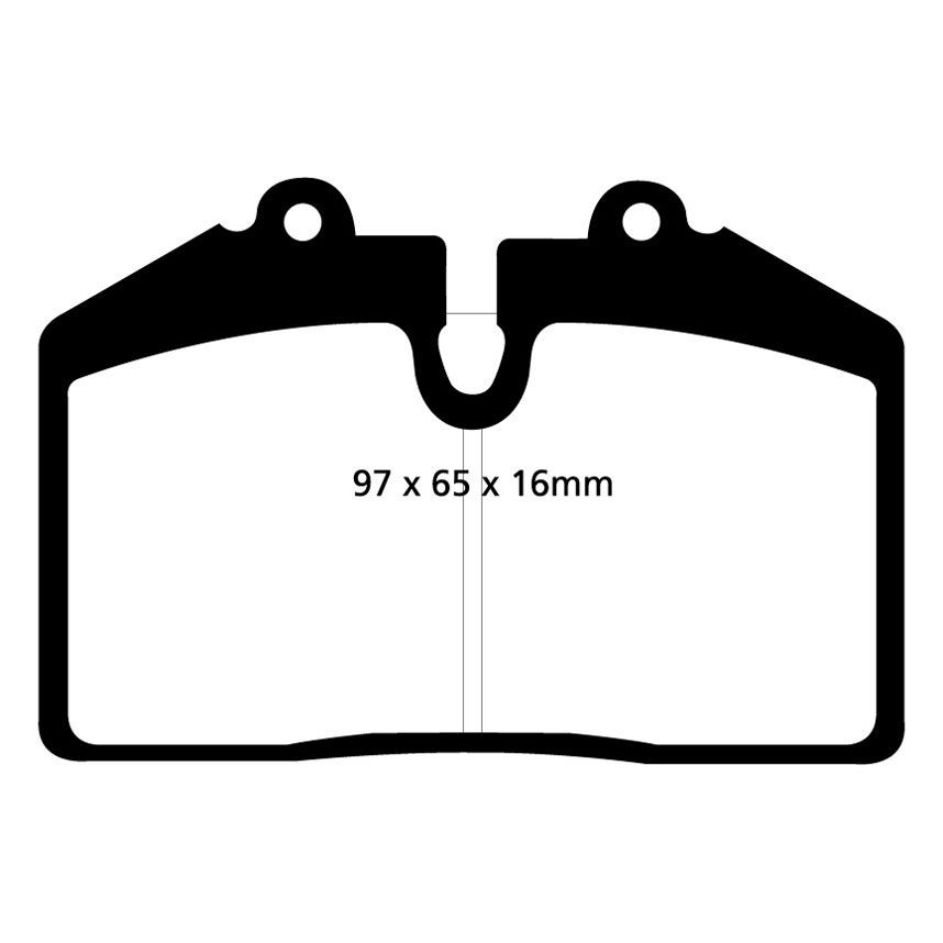 [EBCDP41013R] EBC Brakes Yellowstuff Performance Brake Pads