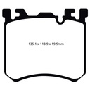 EBC Brakes Yellowstuff Performance Brake Pads