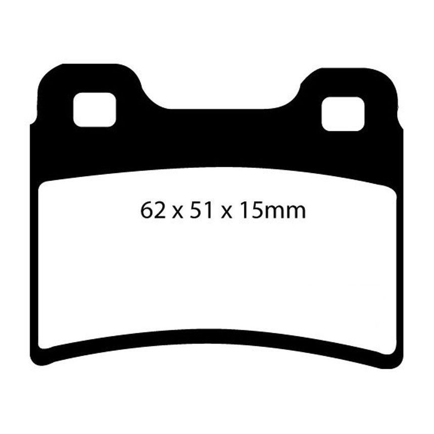 [EBCDP4953R] EBC Brakes Yellowstuff Performance Brake Pads