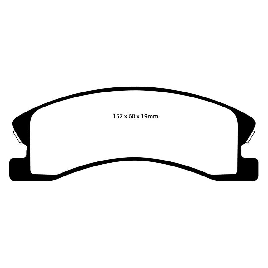 EBC Brakes Yellowstuff Performance Brake Pads