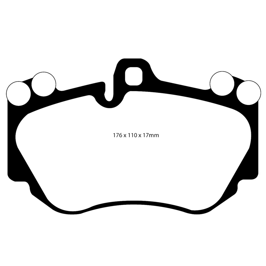 [EBCDP31905C] EBC Brakes Redstuff Performance Brake Pads