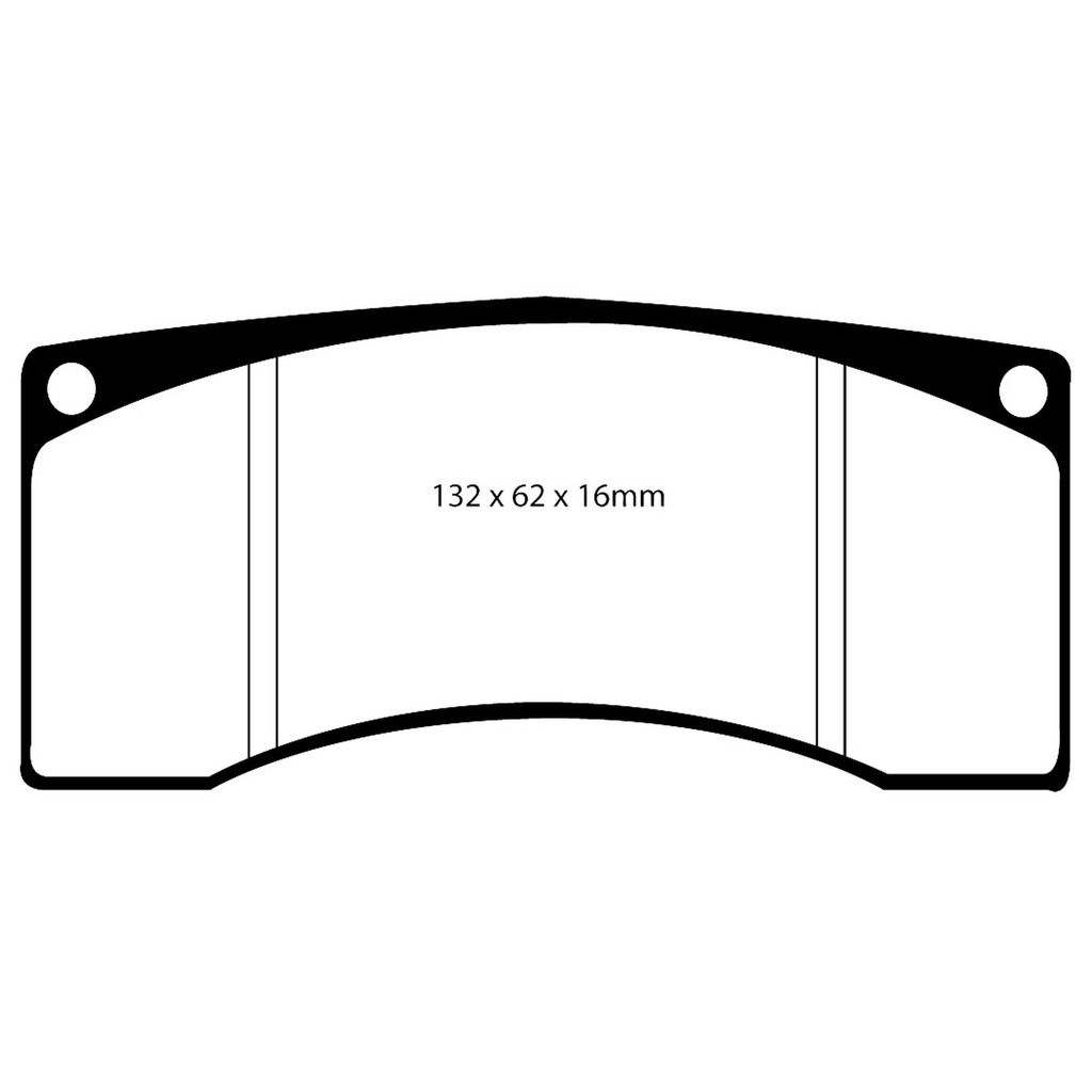 EBC Brakes Yellowstuff Performance Brake Pads