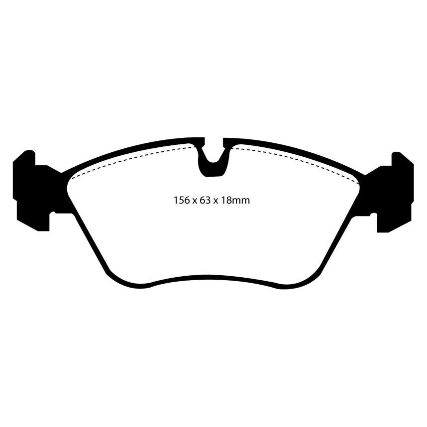 [EBCDP3880C] EBC Brakes Redstuff Performance Brake Pads