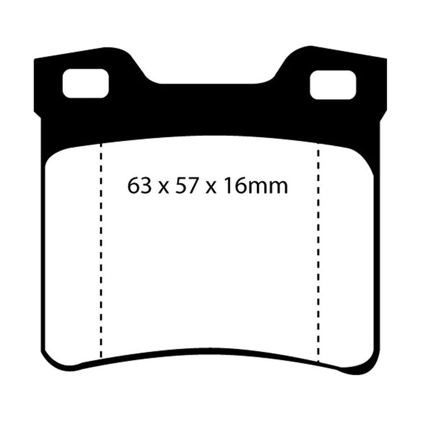 EBC Brakes Redstuff Performance Brake Pads