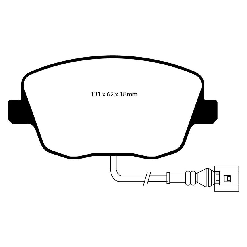 [EBCDP41479R] EBC Brakes Yellowstuff Performance Brake Pads