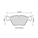 Pagid RSL1 Brake Pads