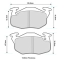 Ferodo DS2500 Brake Pads