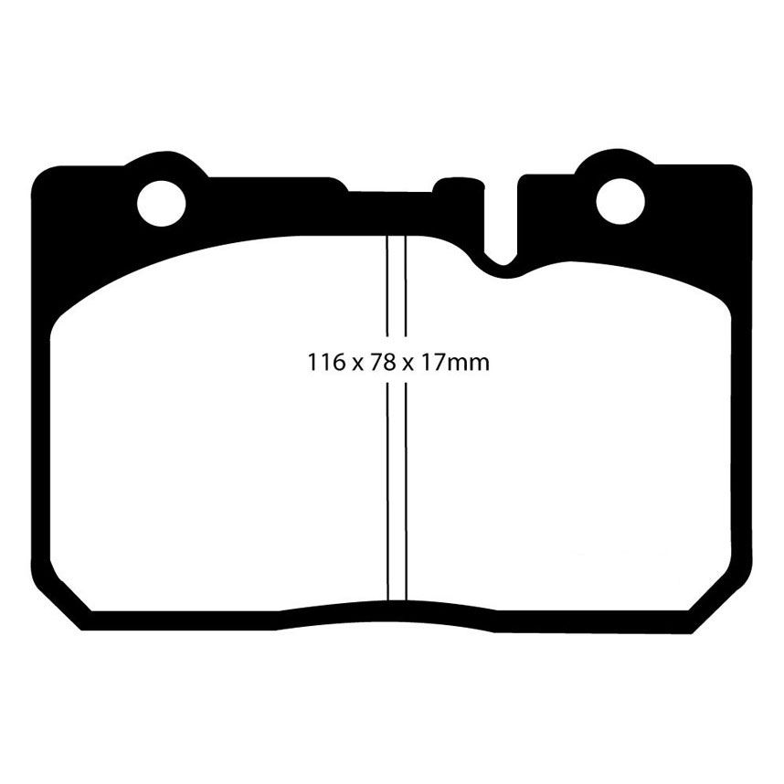 [EBCDP31154C] EBC Brakes Redstuff Performance Brake Pads