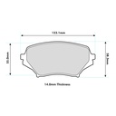 Pagid RSL29 Brake Pads