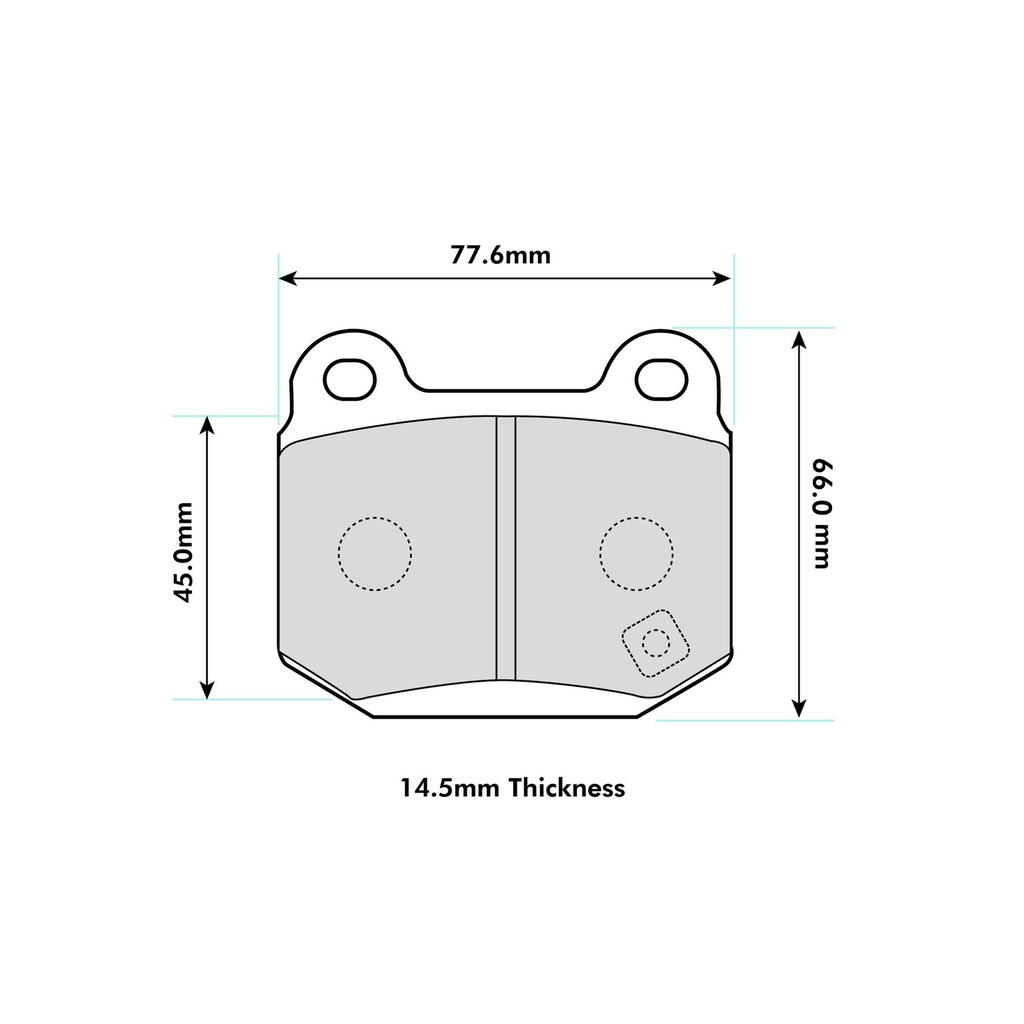 Pagid RS44 Brake Pads