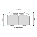 PBS Brakes ProTrack Brake Pads