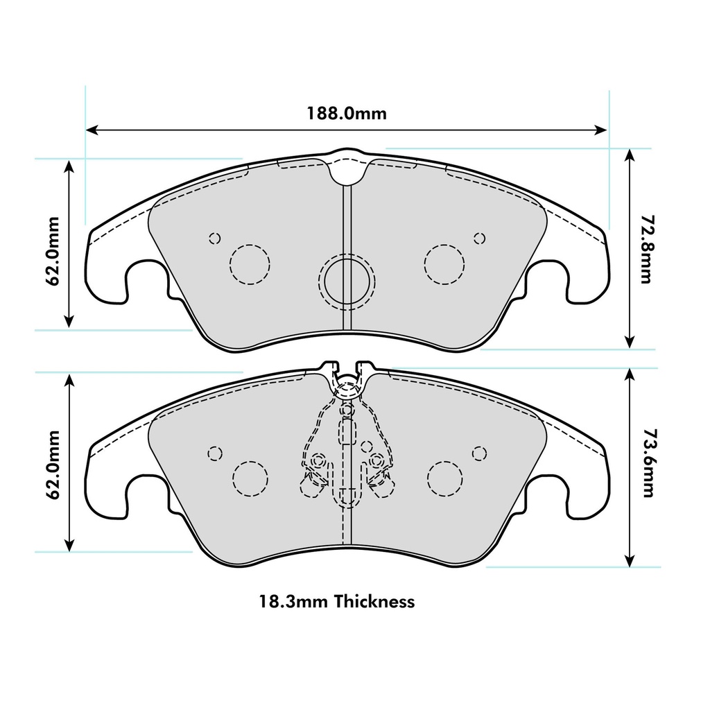 PBS Brakes ProRace Brake Pads
