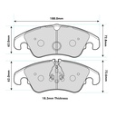 PBS Brakes ProRace Brake Pads