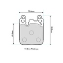 PBS Brakes ProRace Brake Pads