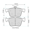 PBS Brakes ProTrack Brake Pads
