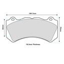 PBS Brakes ProRace Brake Pads