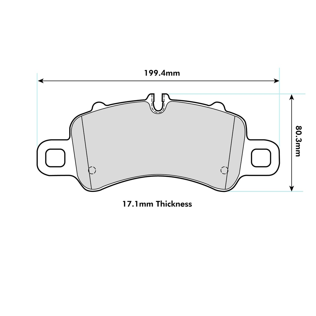 [EBCDP82307RP1] EBC Brakes RP-1 Brake Pads