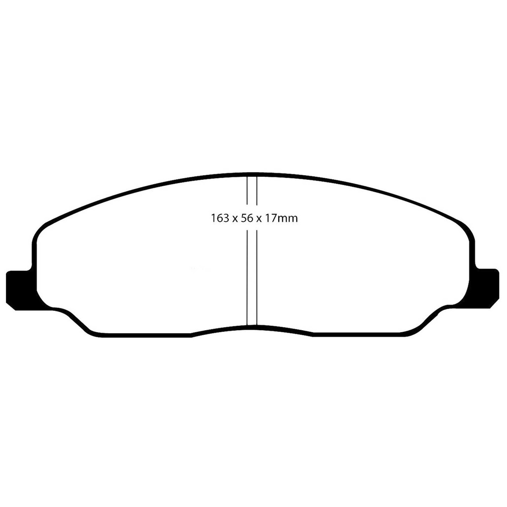 [EBCDP81740RP1] EBC Brakes RP-1 Brake Pads