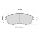 EBC Brakes RP-X Brake Pads
