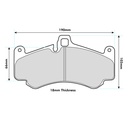 EBC Brakes RP-X Brake Pads