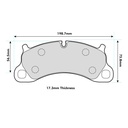 Ferodo DS2500 Brake Pads