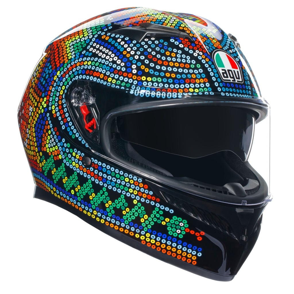 [5000610-3463999] AGV K3 Rossi Winter Test 2018 Replica Helmet (M (57-58cm))