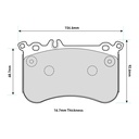 Ferodo DS2500 Brake Pads