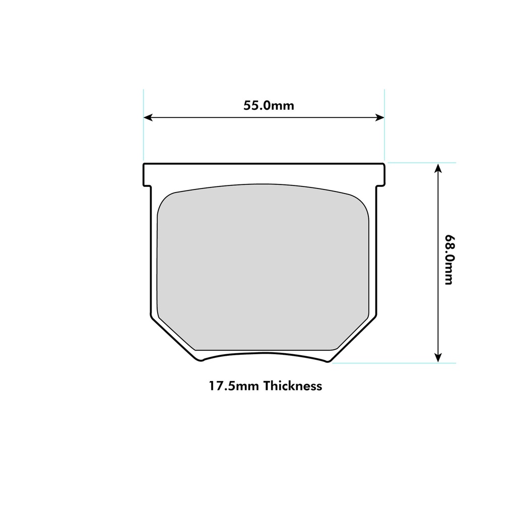 Mintex M1155 Brake Pads To Fit Girling NR Calipers