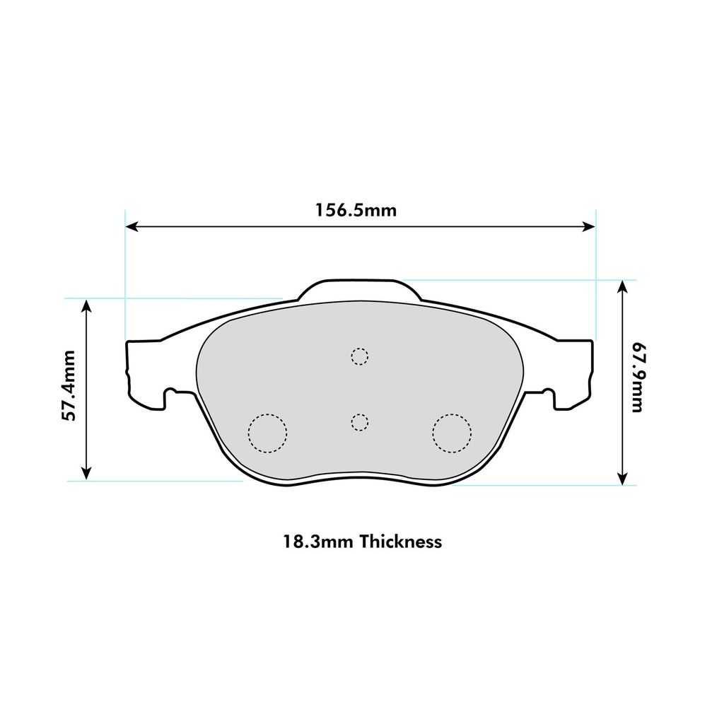 [FERFCP1441H] Ferodo DS2500 Brake Pads