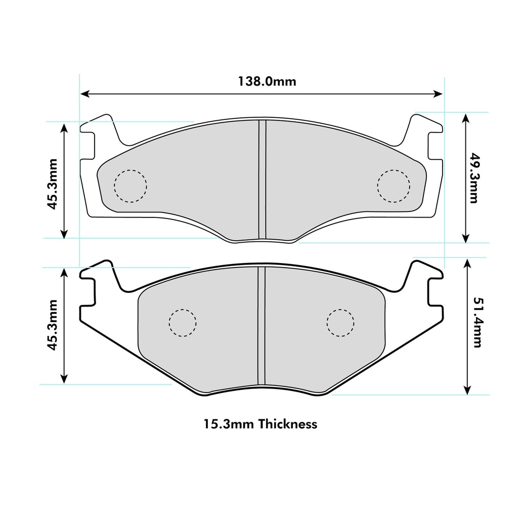 PBS Brakes ProTrack Brake Pads