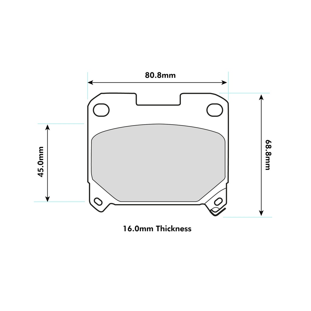 PBS Brakes ProTrack Brake Pads