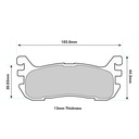 PBS Brakes ProTrack Brake Pads