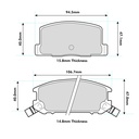 PBS Brakes ProTrack Brake Pads