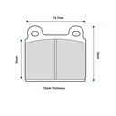 Ferodo DSUNO Brake Pads